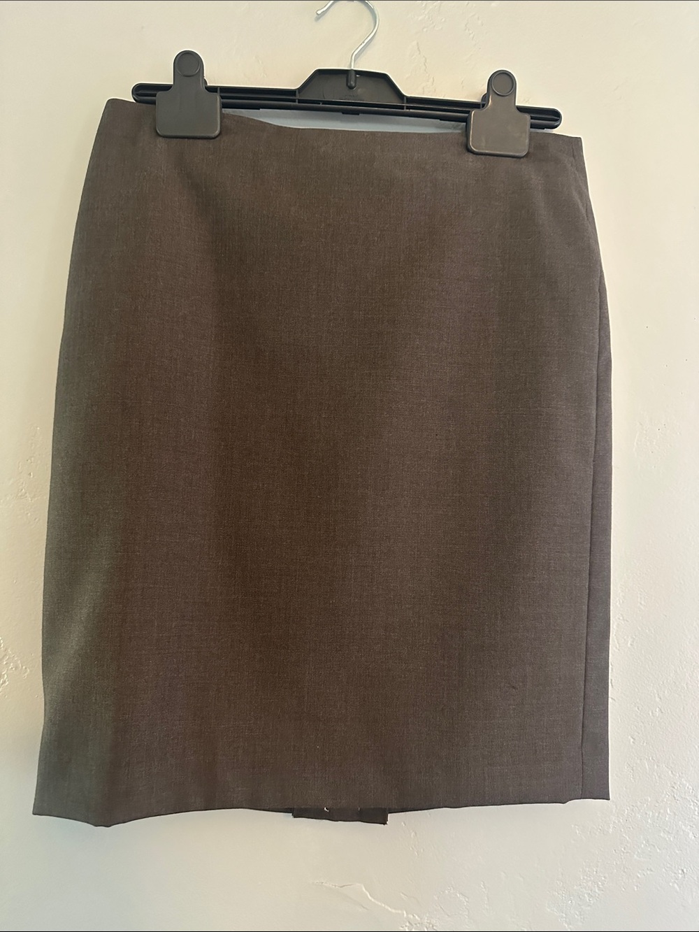 Ann Taylor Dark Brown Pencil Skirt